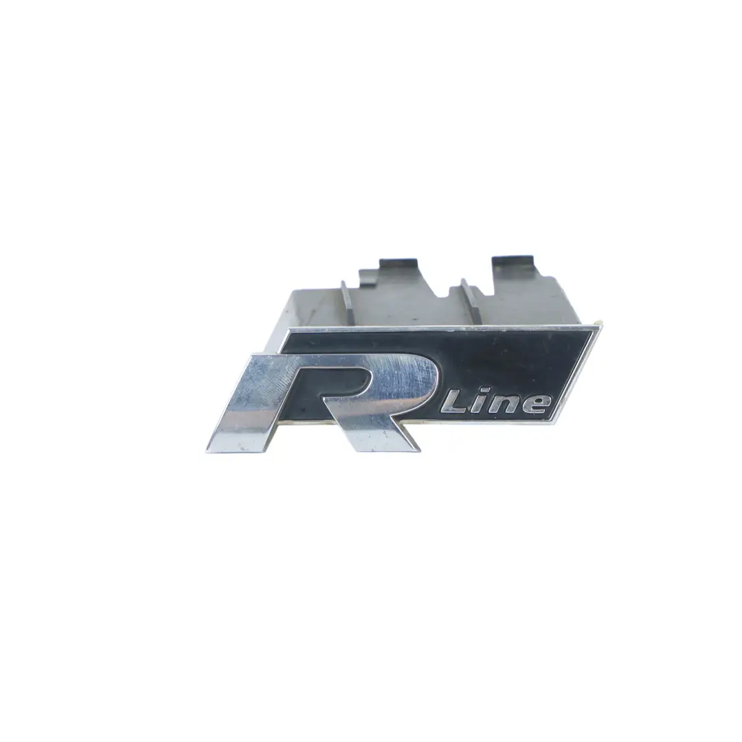 7P Front Bumper R Line Inscription Badge Logo to Volkswagen Touareg with Part number 7P6853948C Volkswagen Touareg 7P Front Bumper R Line Inscription Badge Logo - SKU 7P6853948C - Part number 7P6853948C