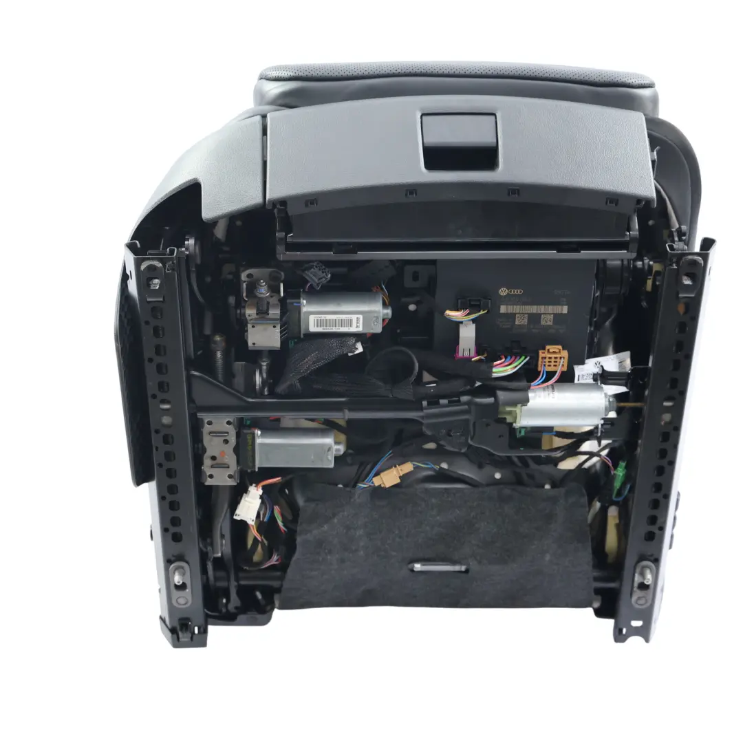 Volkswagen VW Touareg R 7P Front Seat Electric Heated Right O/S Black Leather - SKU 7P6881806DM-1 - Part number 7P6881806DM