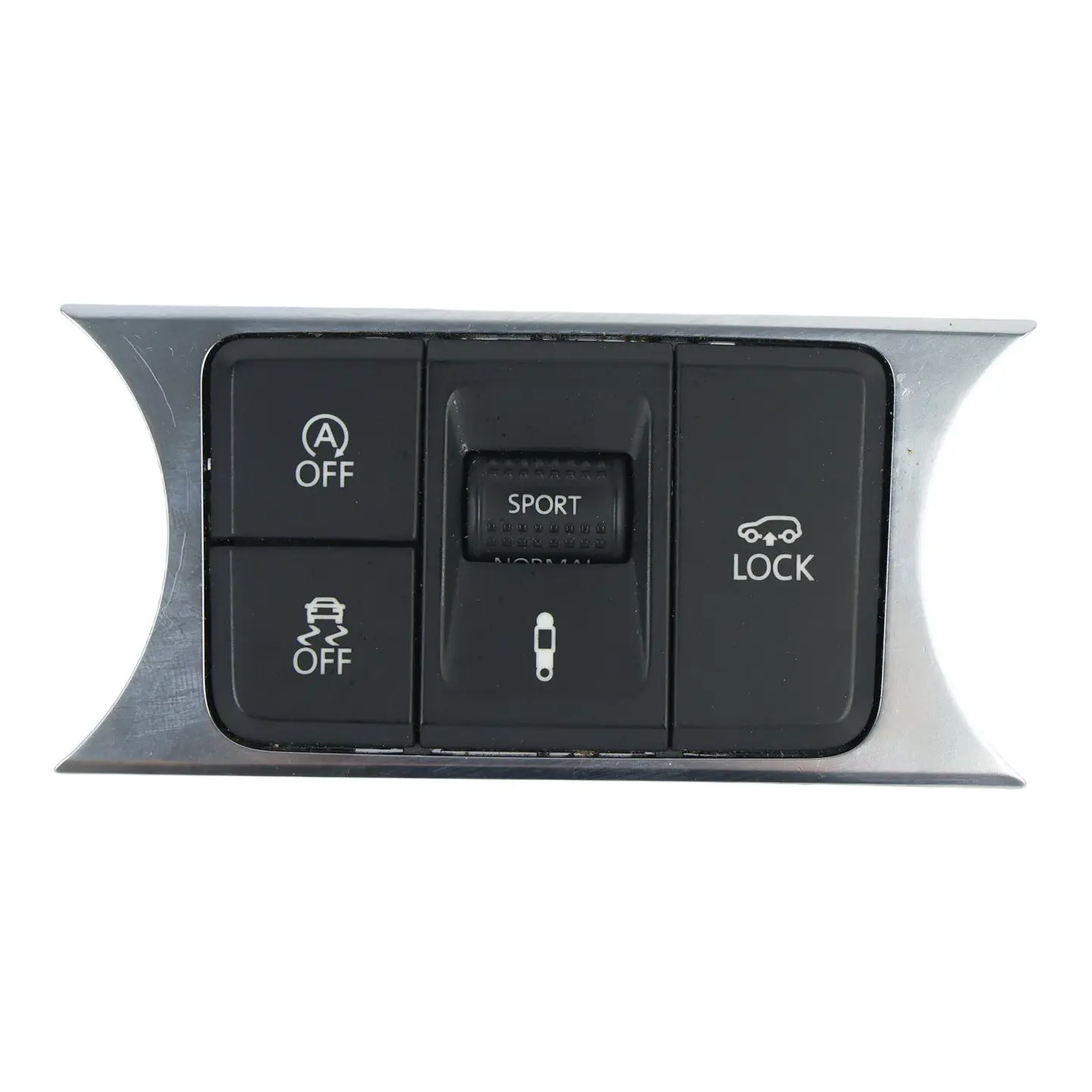 Volkswagen Touareg 7P Federung ESP Start Stopp Schalter Blende Taste 7P6927127N