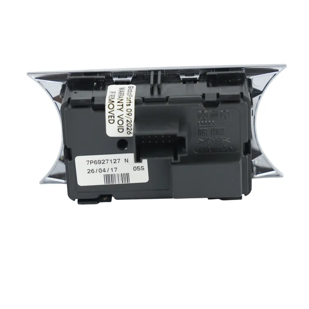 Volkswagen Touareg 7P Suspension ESP Start Stop Switch Panel Button - SKU 7P6927127N - Part number 7P6927127N