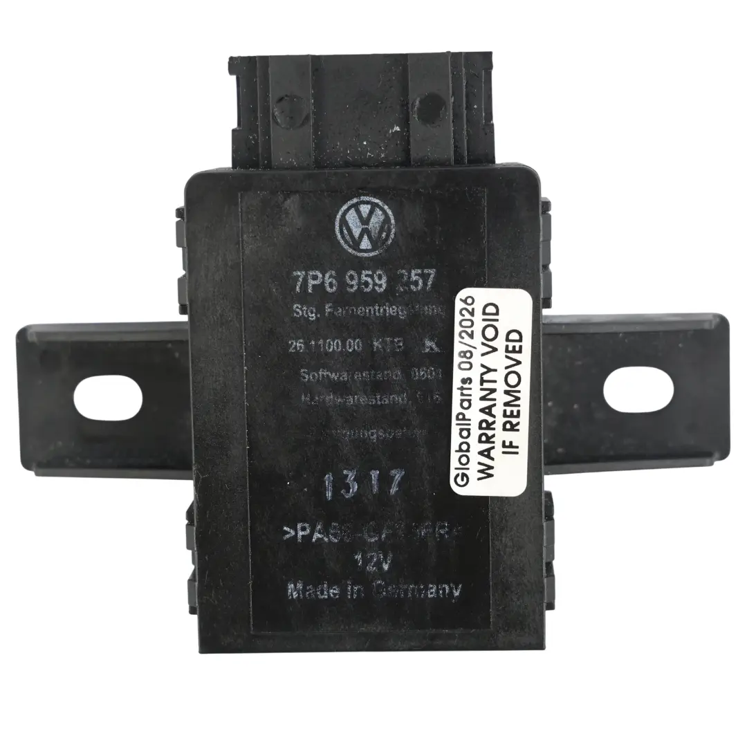 7P Modulo Unità ECU Controllo Rilascio Schienale per Volkswagen Touareg con numero di parte 7P6959257 Volkswagen Touareg 7P Modulo Unità ECU Controllo Rilascio Schienale - SKU 7P6959257 - Numero di parte 7P6959257