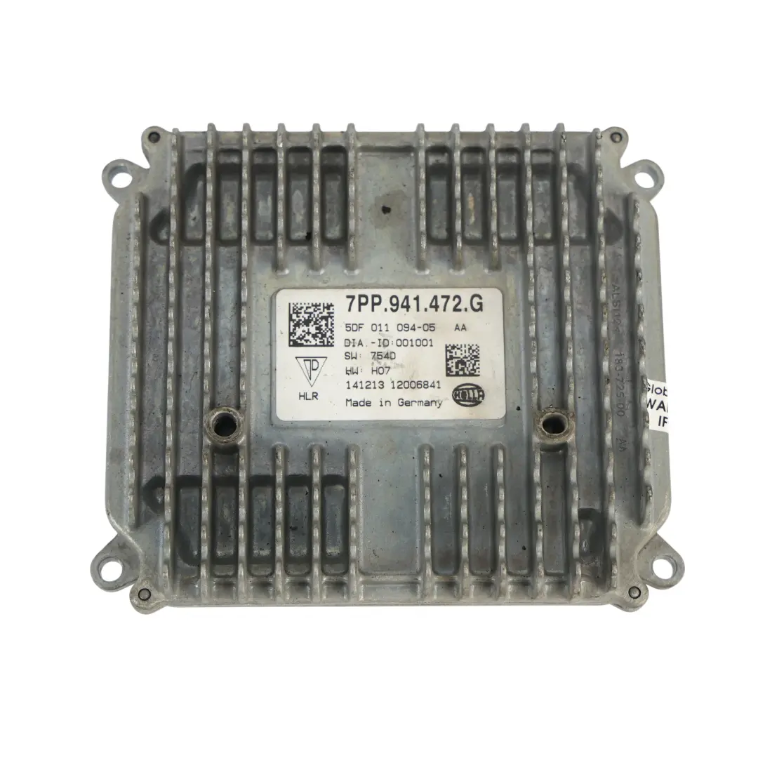 Audi A3 8V A8 D4 LED Matrix Scheinwerfer Modul Steuergerät - SKU 7PP941472G - Teilenummer 7PP941472G