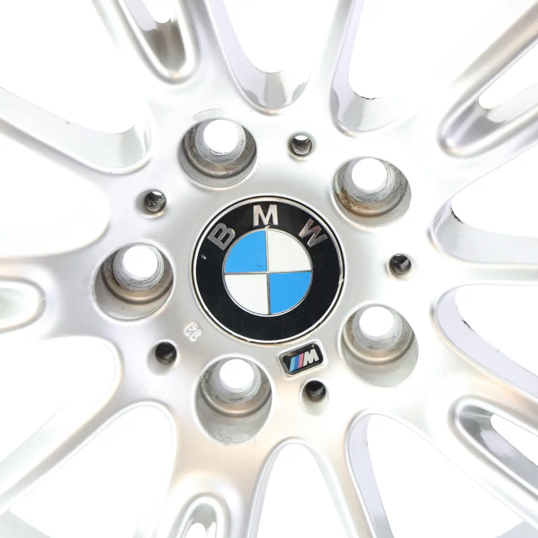 Front Alloy Wheel Rim 18" 8J ET:34 M Spider Spoke 193 to BMW E90 E91 E92 E93 Silver with Part number 8036933 BMW E90 E91 E92 E93 Silver Front Alloy Wheel Rim 18" 8J ET:34 M Spider Spoke 193 - SKU 8036933-4 - Part number 8036933