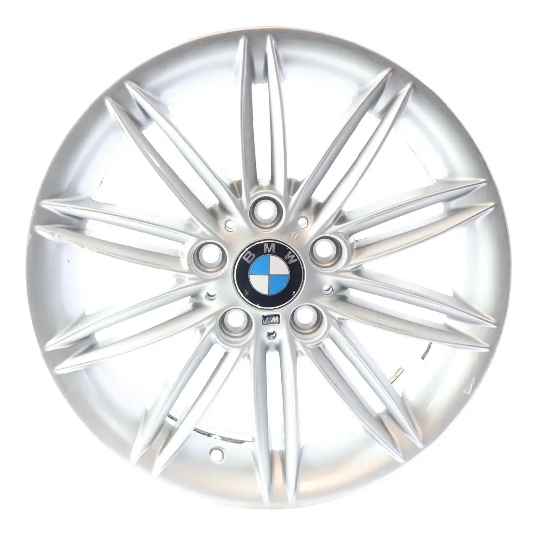 BMW E81 E82 E87 E88 Argent Jantes Alu Alliage 17 " 7J Et:47 M Rayons Doubles - SKU 8036937-6 - Numéro de pièce 8036937