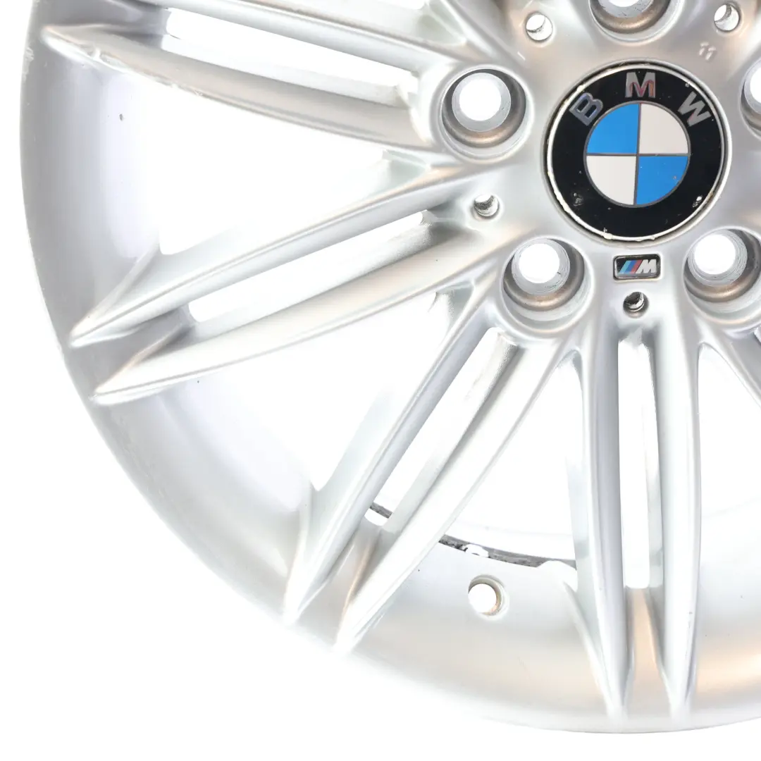 BMW E81 E82 E87 E88 Argent Jantes Alu Alliage 17 " 7J Et:47 M Rayons Doubles - SKU 8036937-6 - Numéro de pièce 8036937