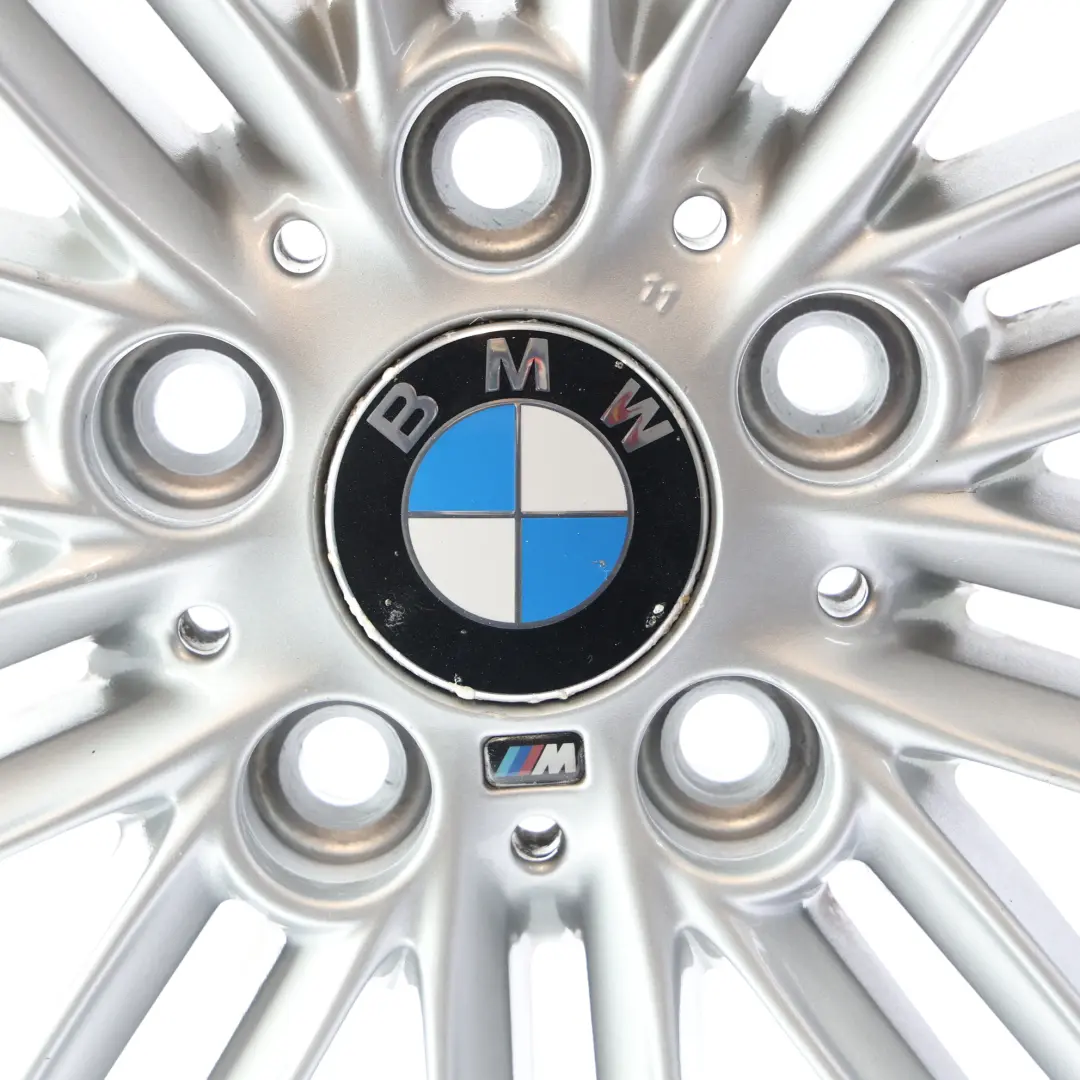 BMW E81 E82 E87 E88 Argent Jantes Alu Alliage 17 " 7J Et:47 M Rayons Doubles - SKU 8036937-6 - Numéro de pièce 8036937