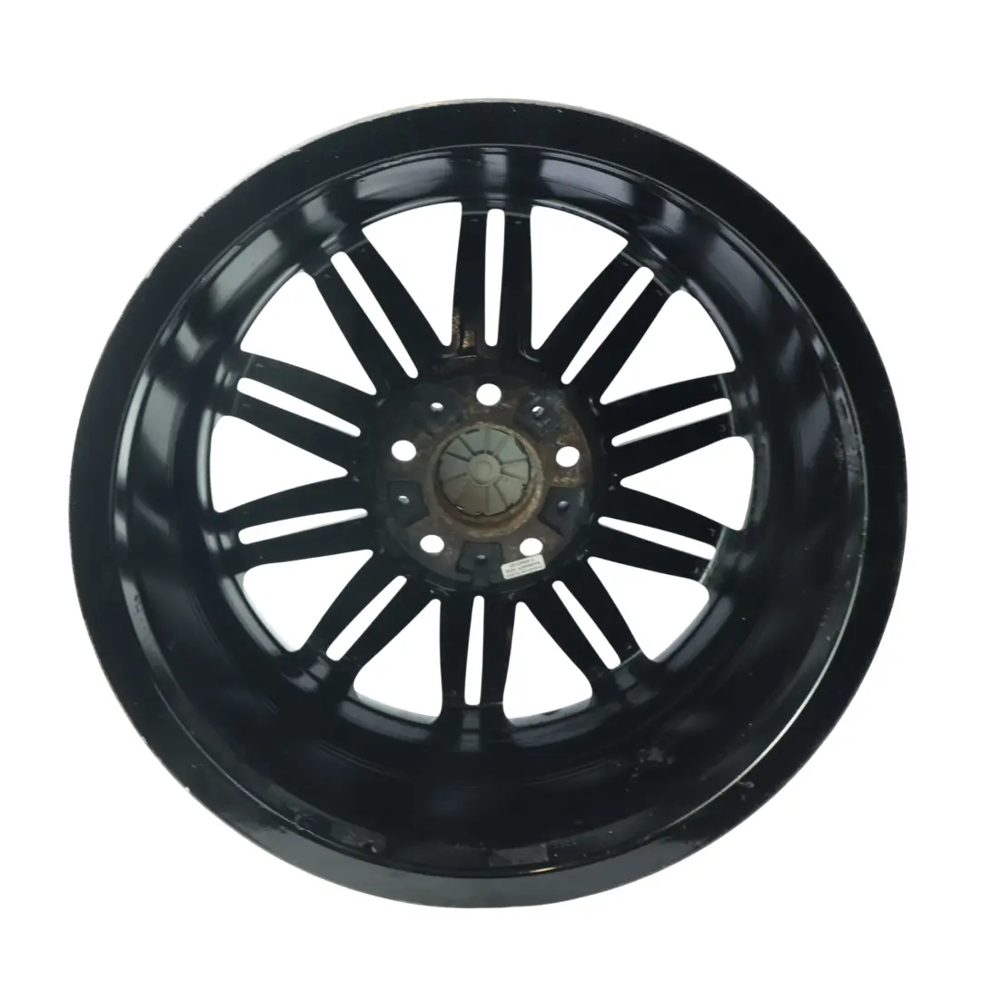 BMW E81 E82 E87 E88 Felga Aluminiowa Czarna 17" 7,5J ET47 M Dwuramienna 207 - SKU 8036938-14 - Numer Części 8036938