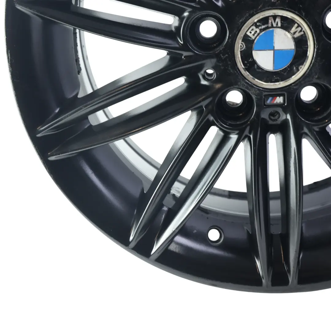 Alloy Wheel Rim Black 17" 7,5J ET:47 M Double Spoke 207 to BMW E81 E82 E87 E88 Rear with Part number 8036938 BMW E81 E82 E87 E88 Rear Alloy Wheel Rim Black 17" 7,5J ET:47 M Double Spoke 207 - SKU 8036938-14 - Part number 8036938