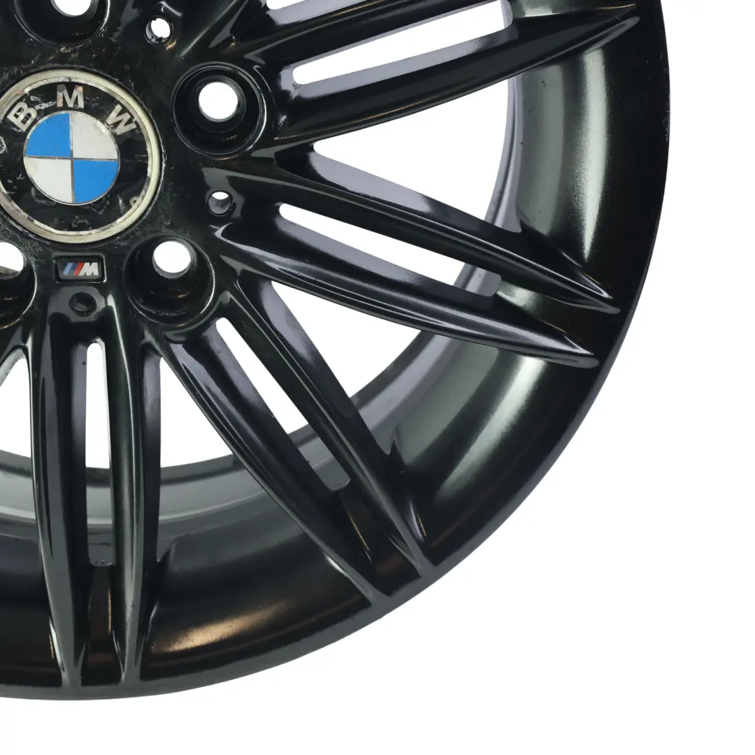 Alloy Wheel Rim Black 17" 7,5J ET:47 M Double Spoke 207 to BMW E81 E82 E87 E88 Rear with Part number 8036938 BMW E81 E82 E87 E88 Rear Alloy Wheel Rim Black 17" 7,5J ET:47 M Double Spoke 207 - SKU 8036938-14 - Part number 8036938