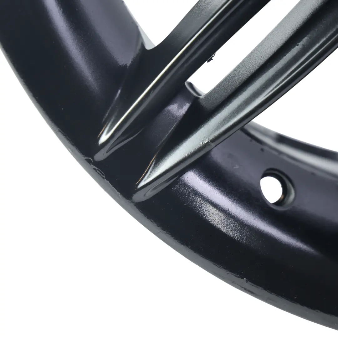 BMW E81 E82 E87 E88 Llanta Aleación Trasera Negra 17" 7,5J ET:47 M 207 - SKU 8036938-14 - Número de pieza 8036938