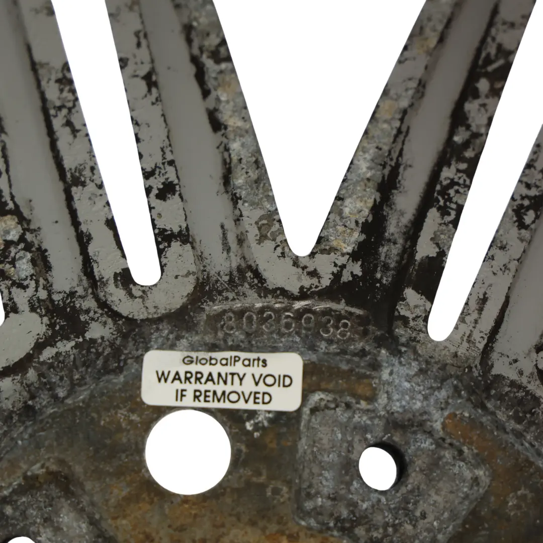 BMW E81 E82 E87 E88 Rear Wheel Alloy Rim 17" 7,5J ET:47 M Double Spoke 207 - SKU 8036938-4 - Part number 8036938