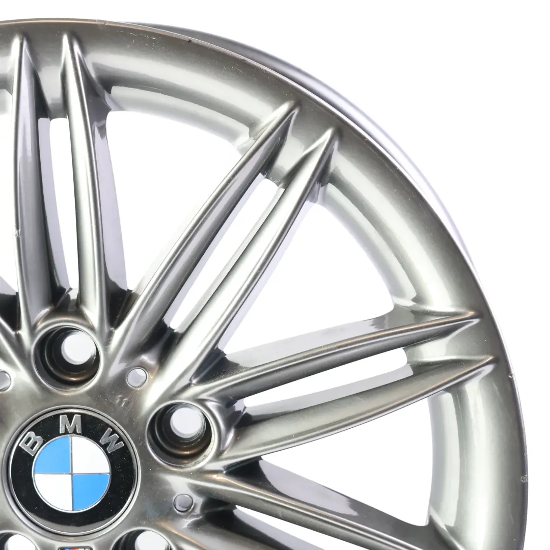 Ferric Grey Rear Wheel Alloy Rim 17" 7,5J ET:47 M Styling 207 to BMW E81 E82 E87 with Part number 8036938 BMW E81 E82 E87 Ferric Grey Rear Wheel Alloy Rim 17" 7,5J ET:47 M Styling 207 - SKU 8036938-6 - Part number 8036938