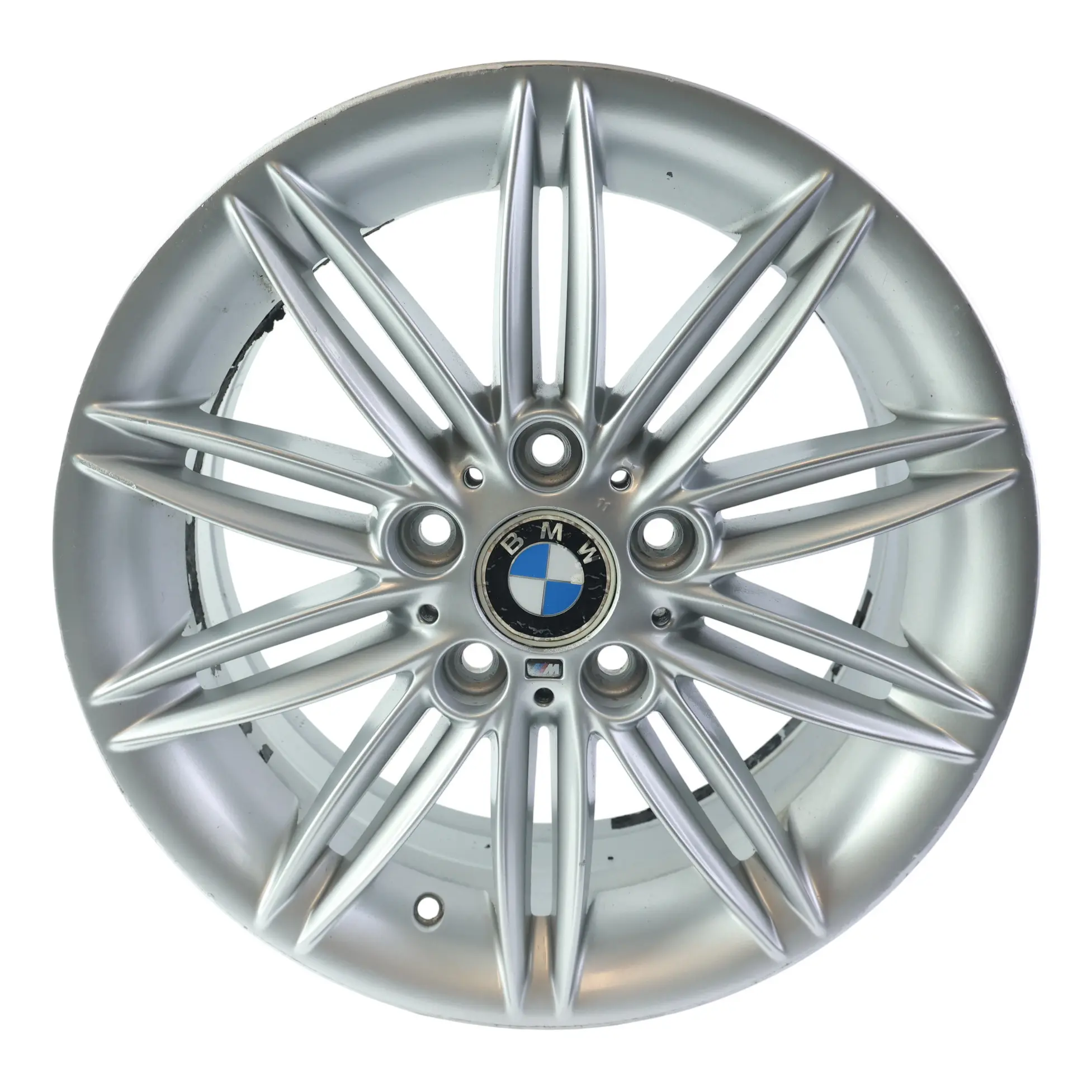 BMW E81 E82 E87 E88 Rear Wheel Alloy Rim 17" ET:47 7,5J M Double Spoke 207