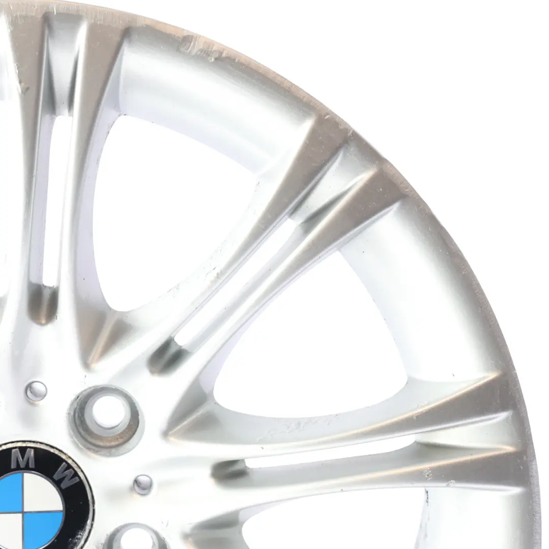 llanta De aleacion De plata 18 "8J ET:20 M De doble radio 135 para BMW E60 E61 con número de pieza 8036947 BMW E60 E61 llanta De aleacion De plata 18 "8J ET:20 M De doble radio 135 - SKU 8036947-1 - Número de pieza 8036947