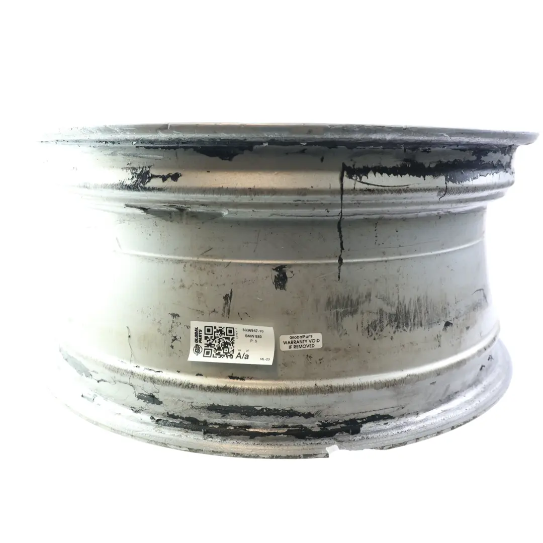 Llanta de aleación de plata 18 "ET:20 8J M Doble Radio 135 para BMW E60 E61 con número de pieza 8036947 BMW E60 E61 Llanta de aleación de plata 18 "ET:20 8J M Doble Radio 135 - SKU 8036947-10 - Número de pieza 8036947