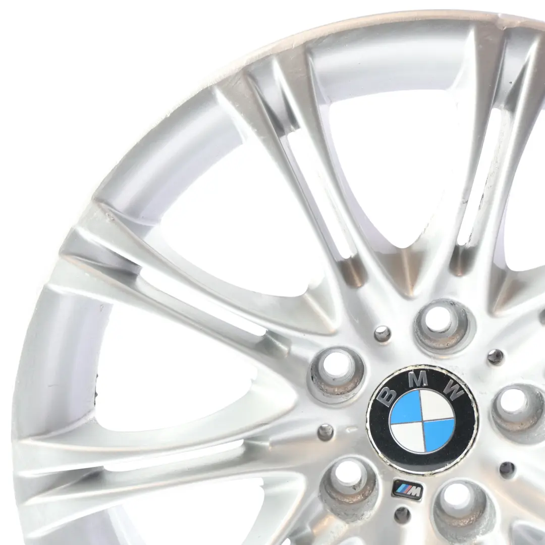 BMW E60 E61 Silver Alloy Wheel Rim 18" ET:20 8J M Double Spoke 135 - SKU 8036947-2 - Part number 8036947
