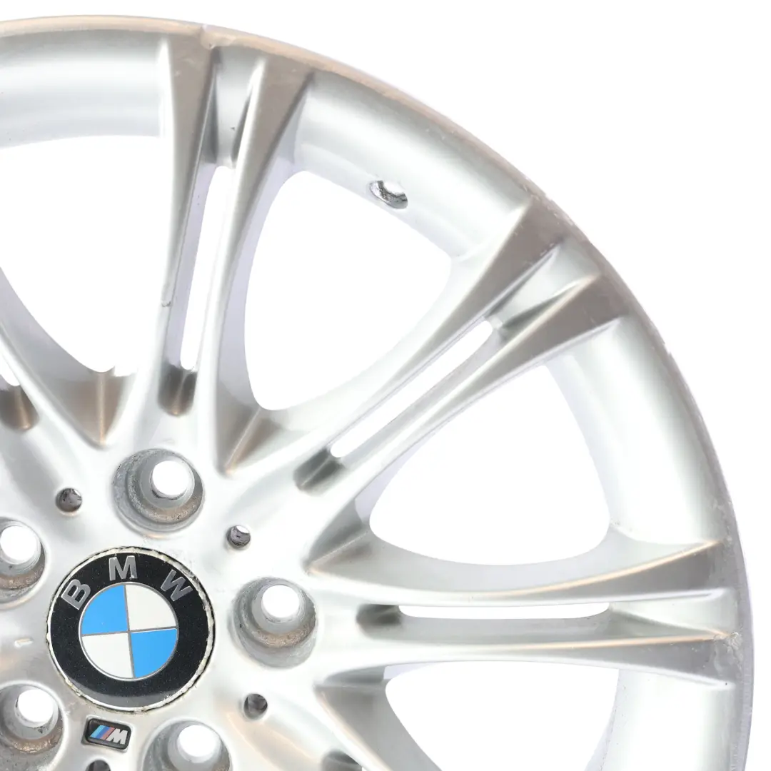 BMW E60 E61 Silver Alloy Wheel Rim 18" ET:20 8J M Double Spoke 135 - SKU 8036947-2 - Part number 8036947