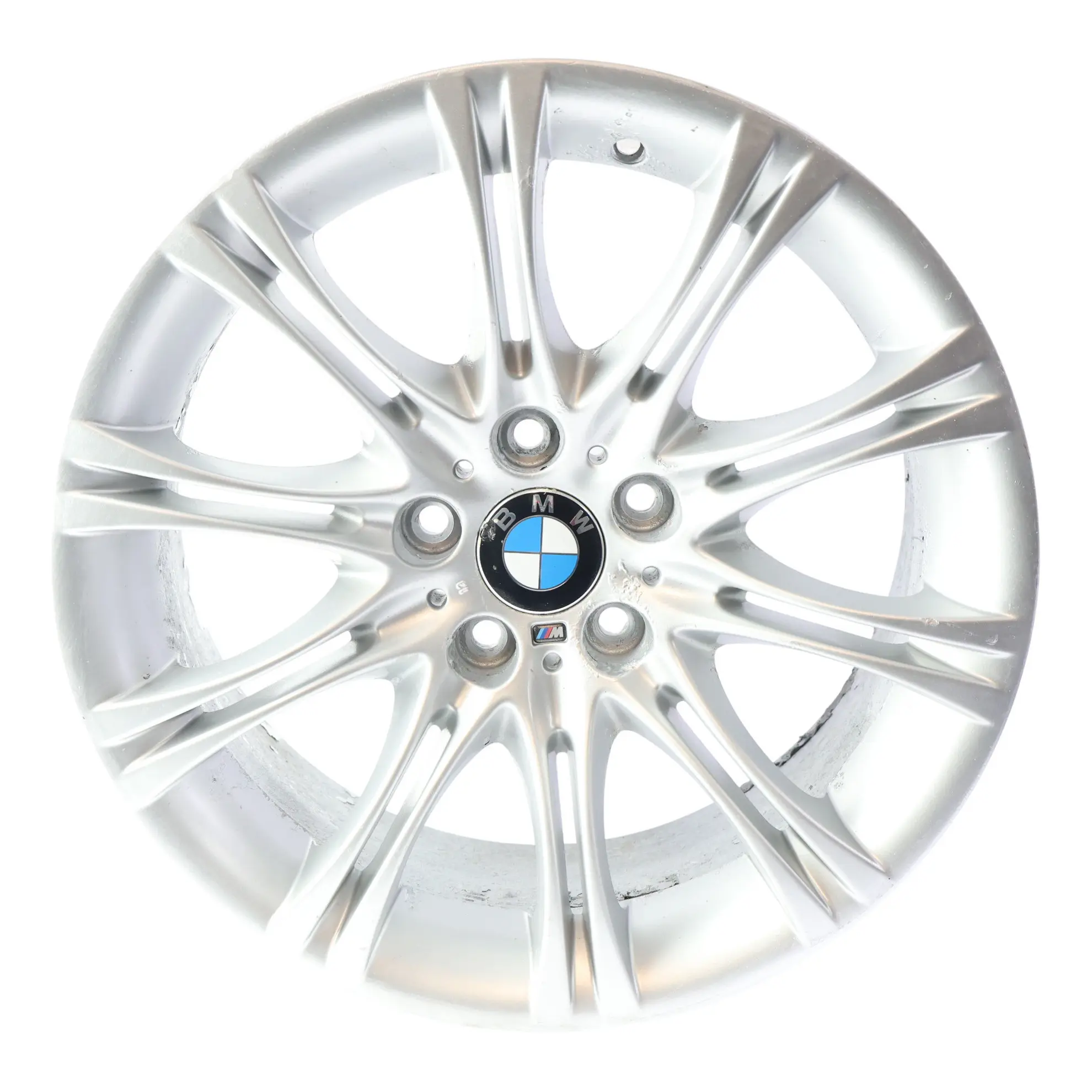 BMW E60 E61 Silver Alloy Wheel Rim 18" ET:20 8J M Double Spoke 135