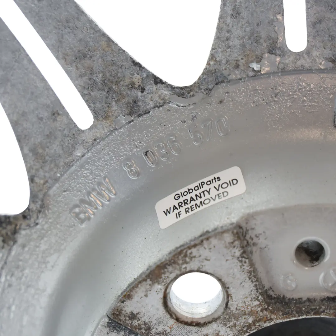 Jante En Alliage Argenté 18" ET:20 8J M À Doubles Rayons 135 pour BMW E60 E61 à propos du numéro de pièce 8036947 BMW E60 E61 Jante En Alliage Argenté 18" ET:20 8J M À Doubles Rayons 135 - SKU 8036947-6 - Numéro de pièce 8036947