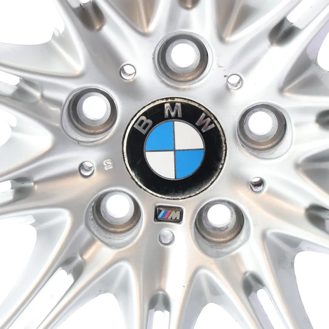Jante En Alliage Argenté 18" ET:20 8J M À Doubles Rayons 135 pour BMW E60 E61 à propos du numéro de pièce 8036947 BMW E60 E61 Jante En Alliage Argenté 18" ET:20 8J M À Doubles Rayons 135 - SKU 8036947-6 - Numéro de pièce 8036947
