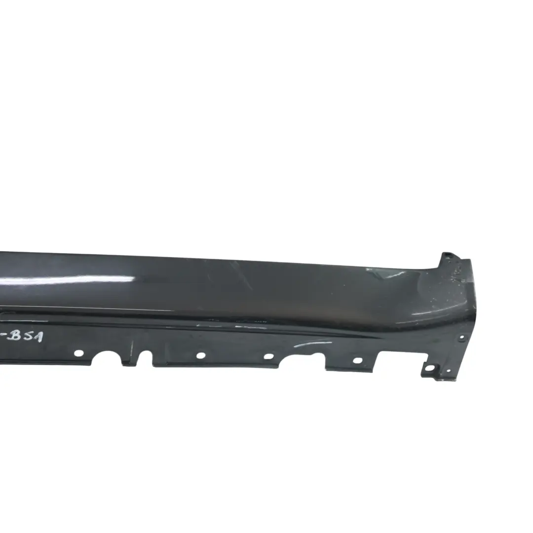 BMW X5 E70 M Sport Faldón Lateral Izquierdo Negro Zafiro Metalizado 475 - SKU 8037289-BS1 - Número de pieza 8037289