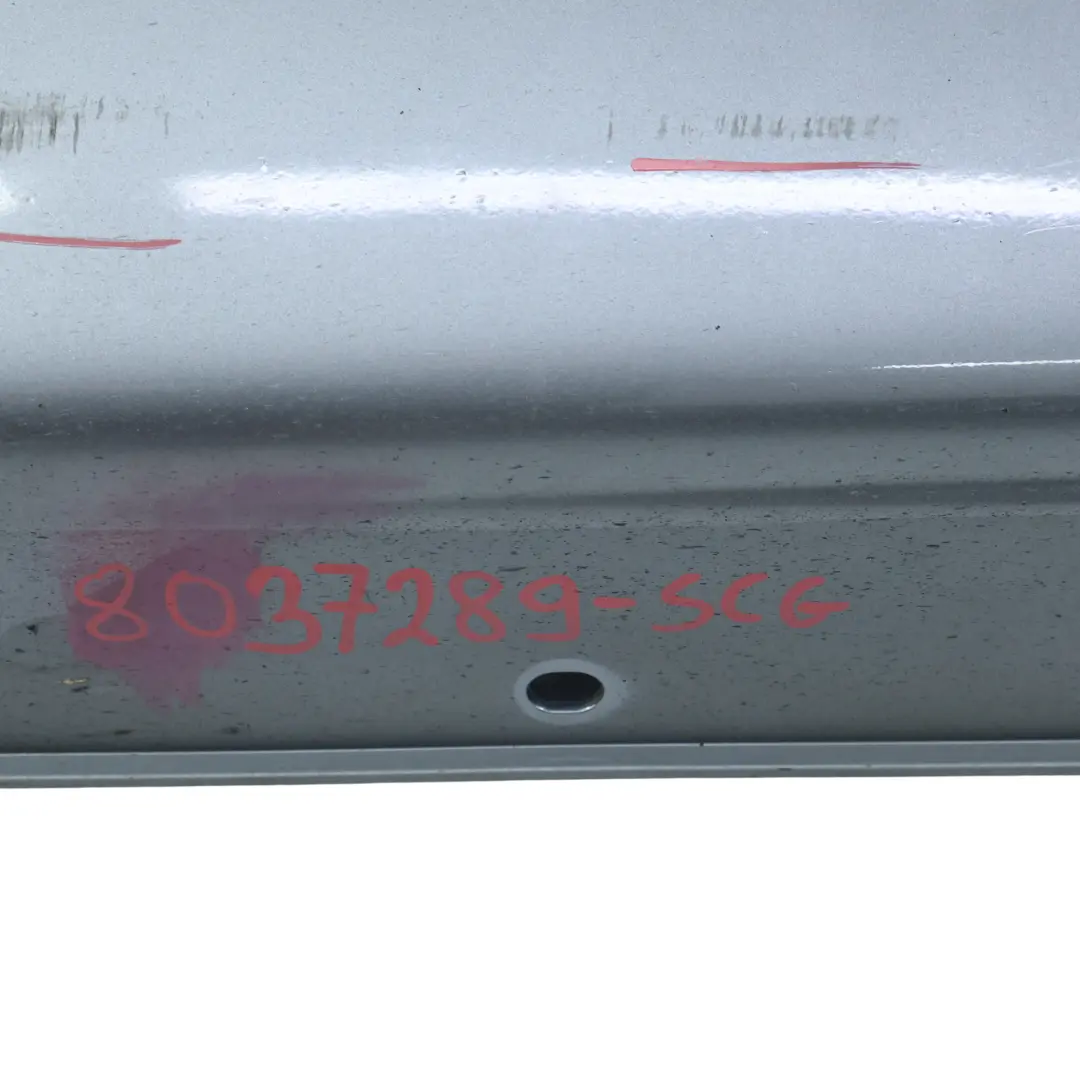BMW X5 E70 Side Skirt M Sport Sill Strip Left N/S Spacegrau Space Grey - A52 - SKU 8037289-SCG - Part number 8037289