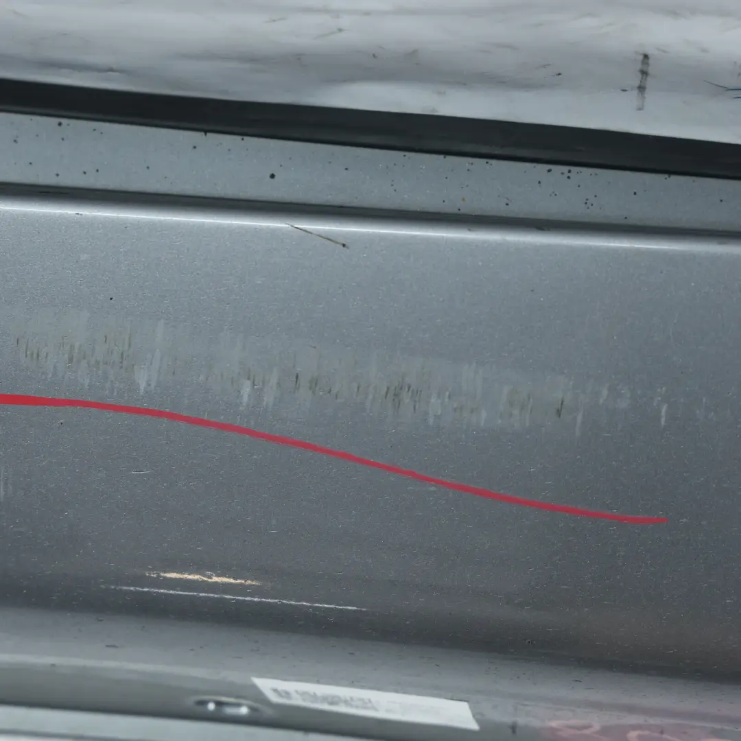 BMW X5 E70 Side Skirt M Sport Sill Strip Left N/S Spacegrau Space Grey - A52 - SKU 8037289-SCG - Part number 8037289