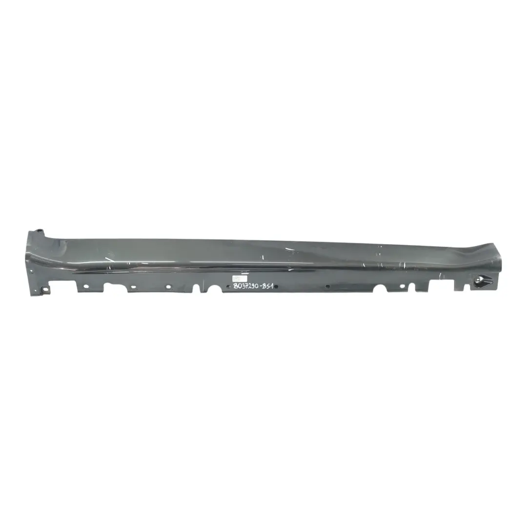 BMW X5 E70 M Sport Moldura Estribo Lateral Derecho Negro Zafiro - 475 - SKU 8037290-BS1 - Número de pieza 8037290