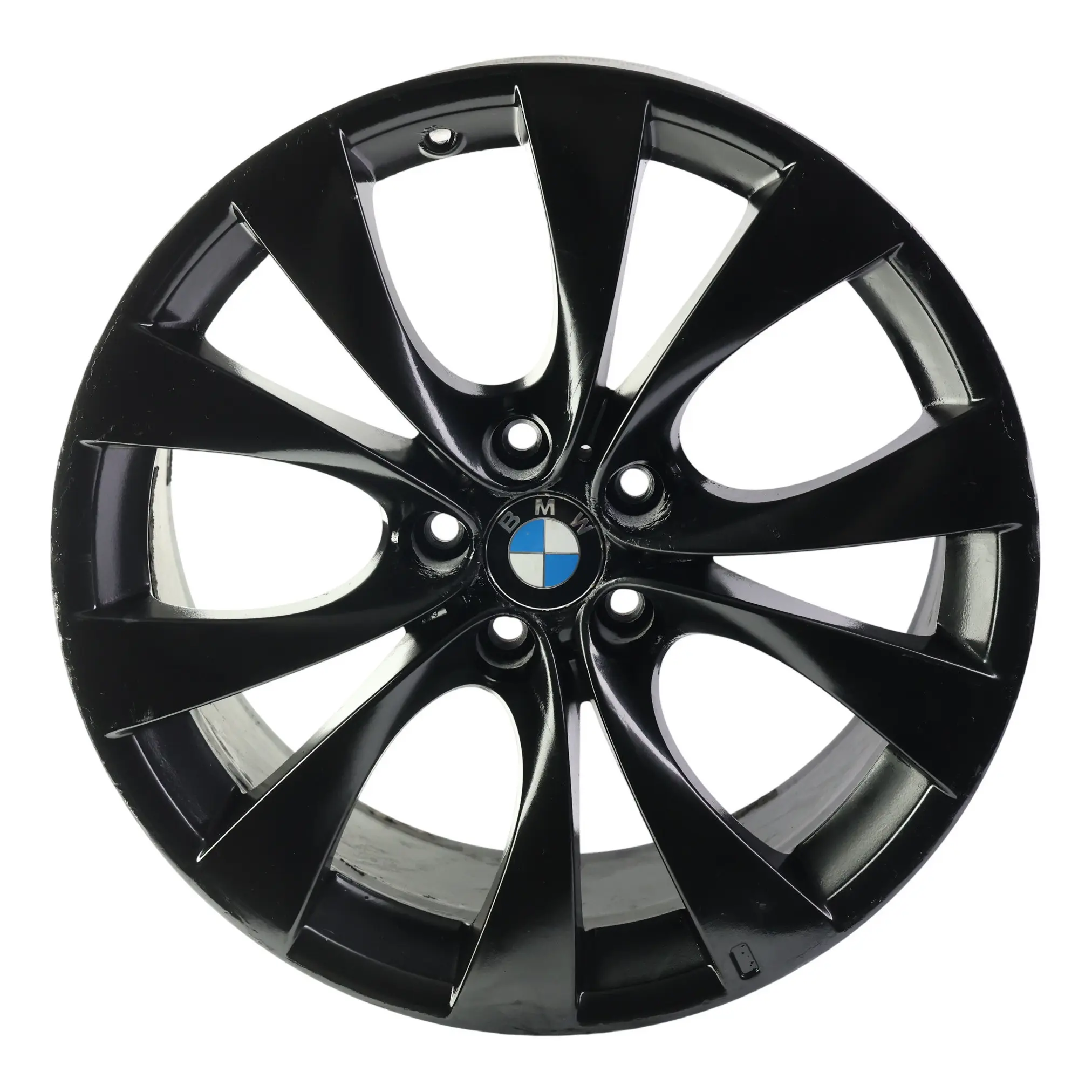 BMW X5 E70 Schwarz Vorne Alu Felge Alufelge M V-Speiche 227 10J ET:40 8037349