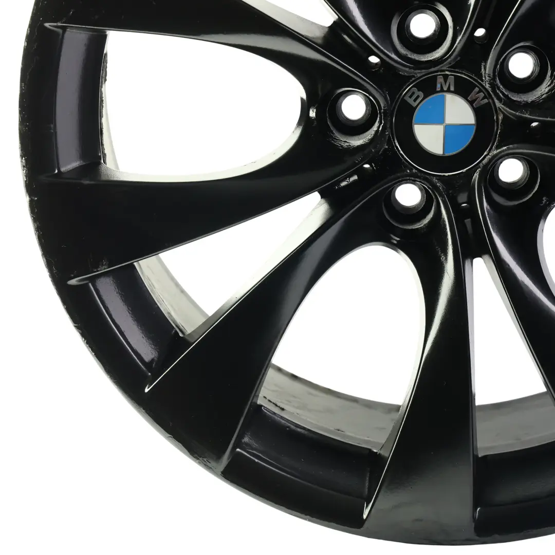 Front Wheel Alloy Rim 20" M V-spoke 227 10J ET:40 to BMW X5 E70 Black with Part number 8037349 BMW X5 E70 Black Front Wheel Alloy Rim 20" M V-spoke 227 10J ET:40 - SKU 8037349-2 - Part number 8037349