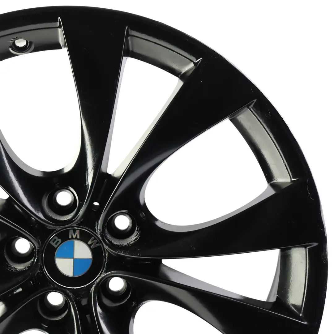 Front Wheel Alloy Rim 20" M V-spoke 227 10J ET:40 to BMW X5 E70 Black with Part number 8037349 BMW X5 E70 Black Front Wheel Alloy Rim 20" M V-spoke 227 10J ET:40 - SKU 8037349-2 - Part number 8037349
