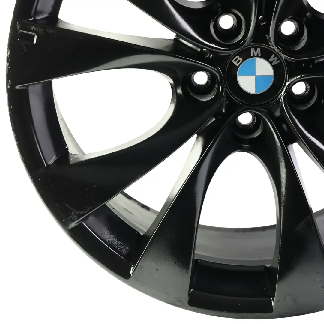 Front Wheel Alloy Rim 20" M V-spoke 227 10J ET:40 to BMW X5 E70 Black with Part number 8037349 BMW X5 E70 Black Front Wheel Alloy Rim 20" M V-spoke 227 10J ET:40 - SKU 8037349-5 - Part number 8037349