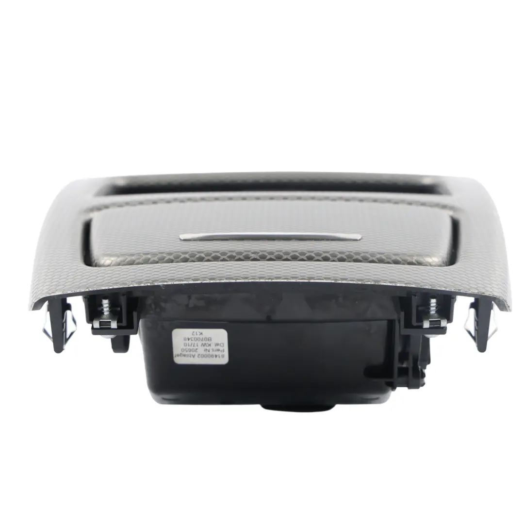 Centre Console Trim Insert Air Vent Glacier Silver to BMW E92 E93 Rear with Part number 8049071 BMW E92 E93 Rear Centre Console Trim Insert Air Vent Glacier Silver - SKU 8049071-1 - Part number 8049071