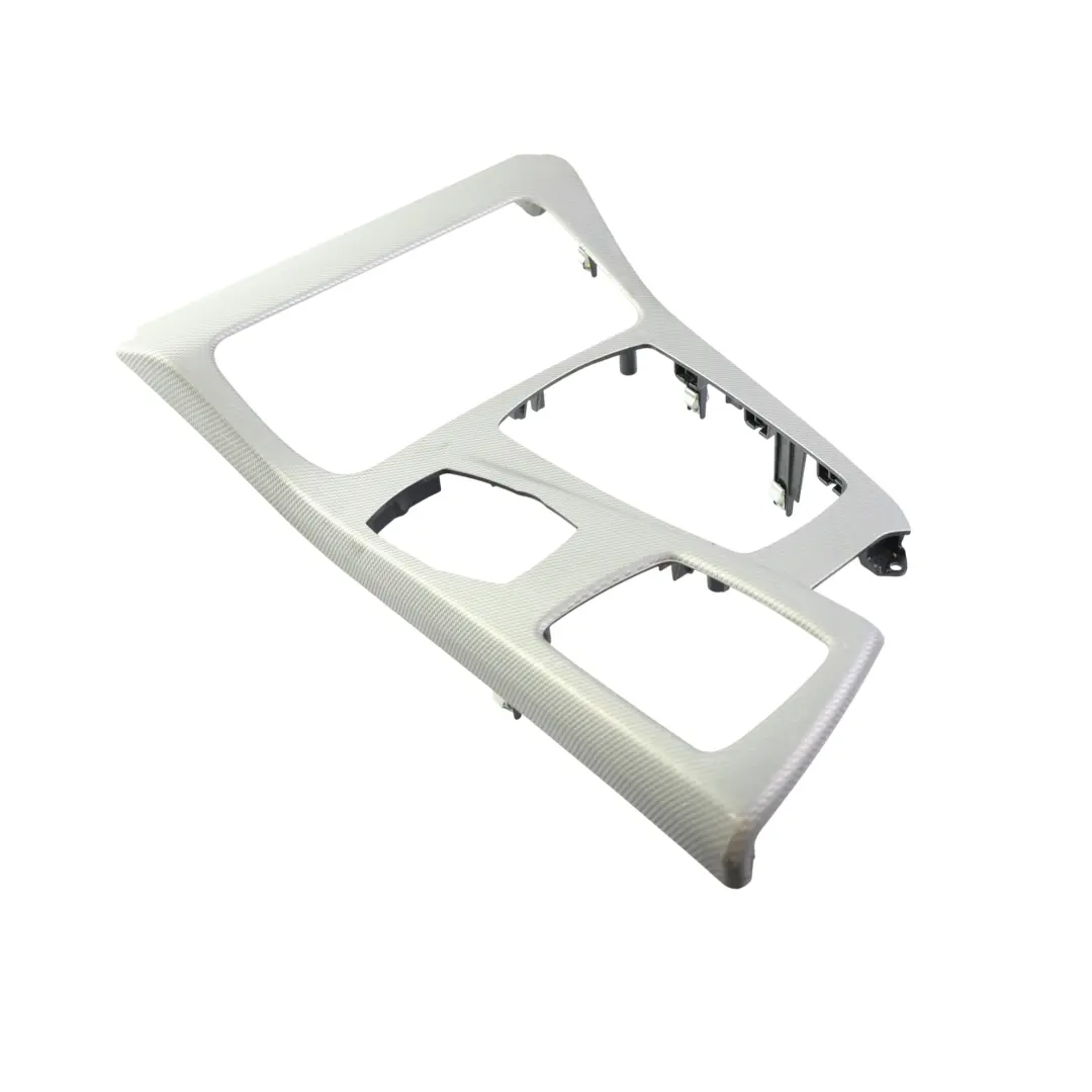 Cubierta Consola Central Aluminio para BMW F10 LCI Marco con número de pieza 8050694 BMW F10 LCI Marco Cubierta Consola Central Aluminio - SKU 8050694 - Número de pieza 8050694