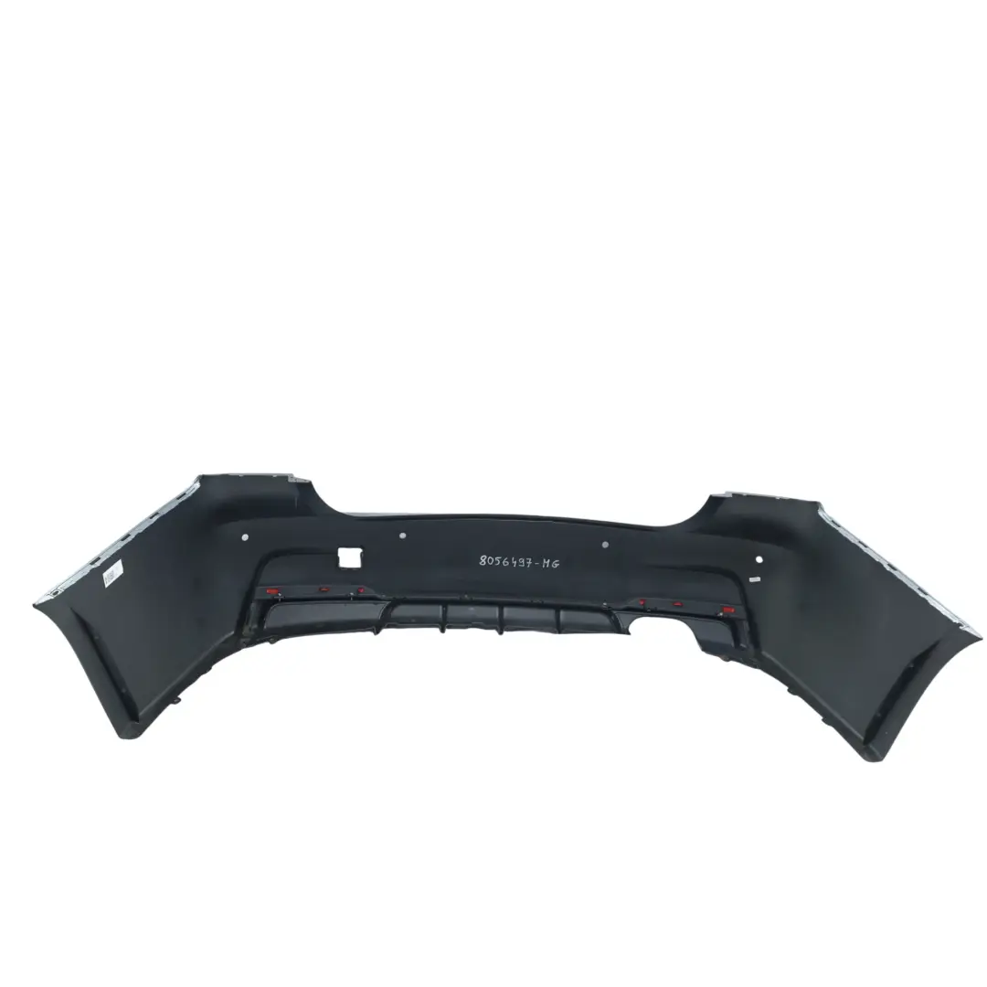 BMW F30 M Sport Rear Bumper Trim Panel PDC Mineralgrau Grey Metallic - B39 - SKU 8056497-MG - Part number 8056497