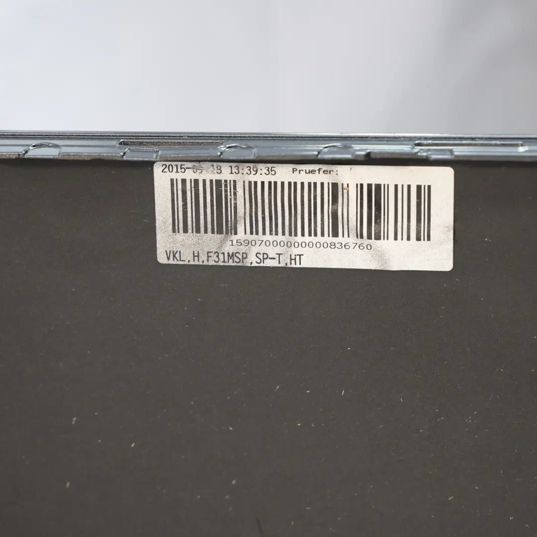 Rear Bumper BMW F31 Touring M Sport Trim Panel PDC Mineralgrau Grey - B39 - SKU 8056577-MG - Part number 8056577