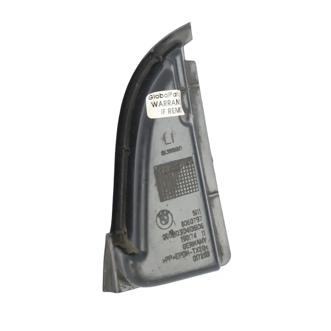 BMW F10 LCI F11 LCI Rejilla Cubierta Antinieblas Delantera Izquierda - SKU 8060797 - Número de pieza 8060797