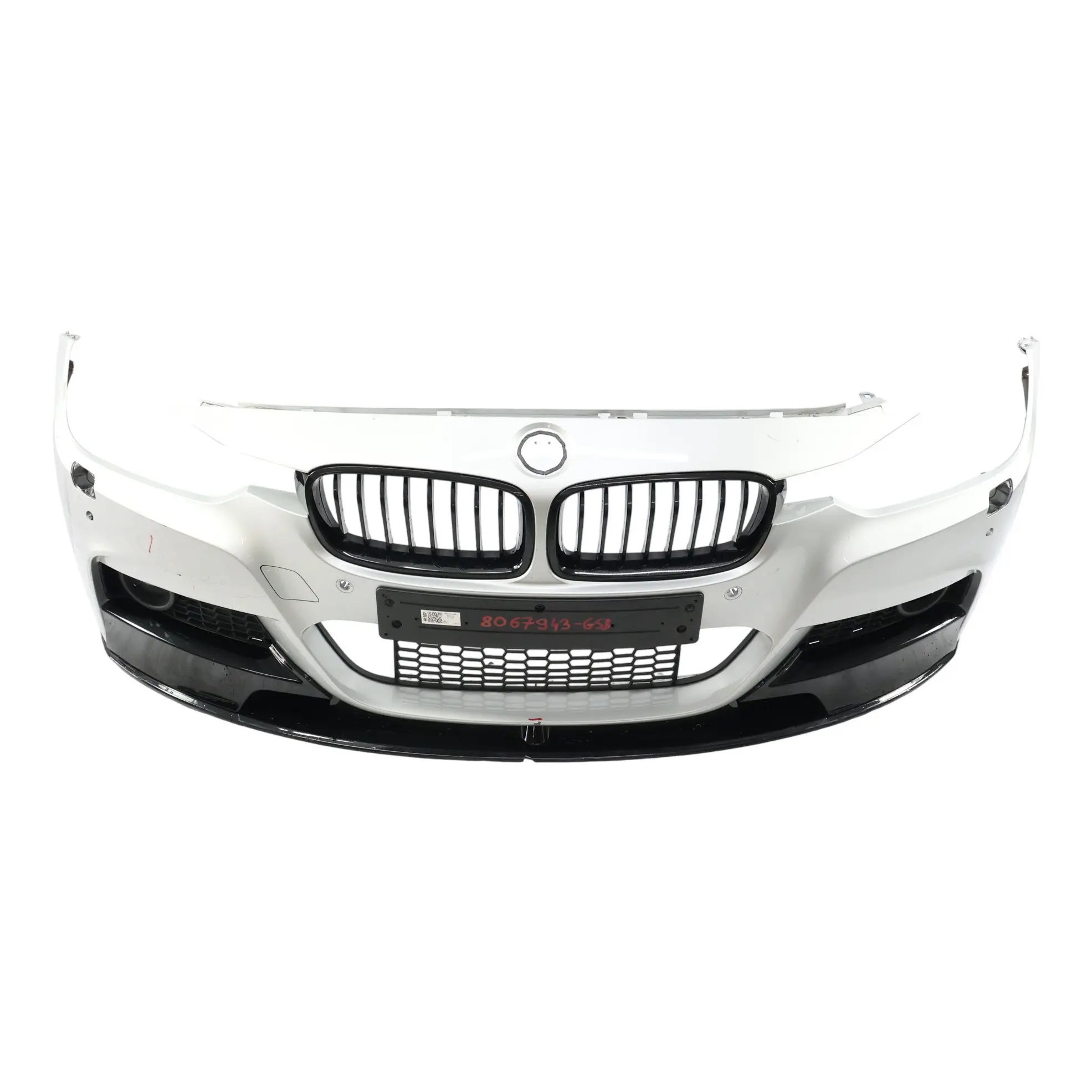 BMW F30 Zderzak Przedni Sport Line Glacier Silber Metallic A83
