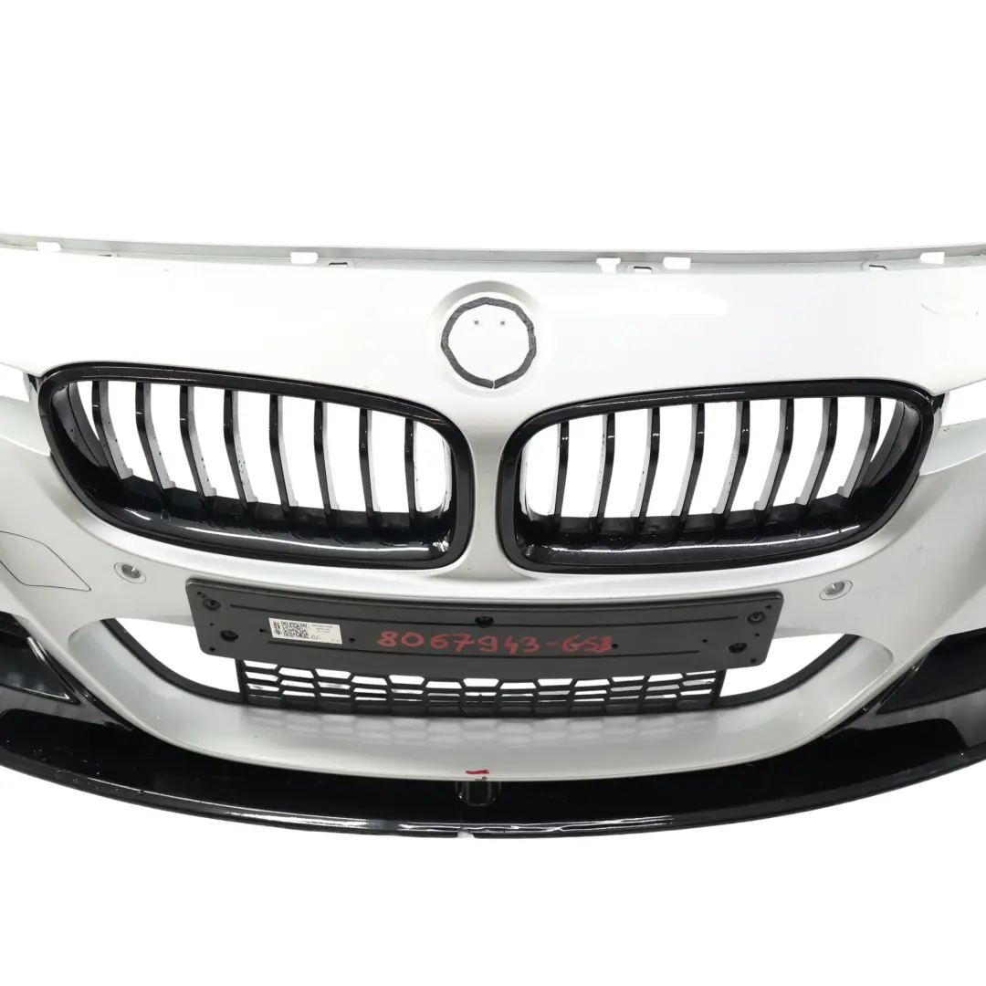 BMW F30 Zderzak Przedni Sport Line Glacier Silber Metallic A83 - SKU 8067943-GSB - Numer Części 8067943