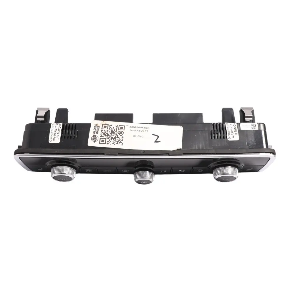 Audi RSQ3 F3 Climatronic Heater Climate Control Switch Display Panel - SKU 83A820043AC - Part number 83A820043AC