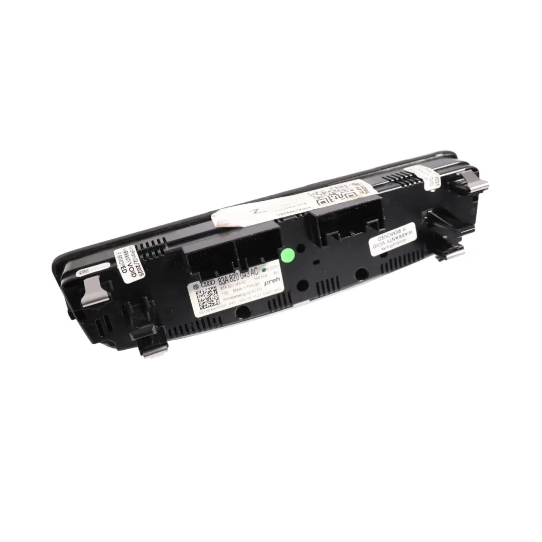 RSQ3 F3 Climatronic Heater Climate Control Switch Display Panel to Audi with Part number 83A820043AC Audi RSQ3 F3 Climatronic Heater Climate Control Switch Display Panel - SKU 83A820043AC - Part number 83A820043AC