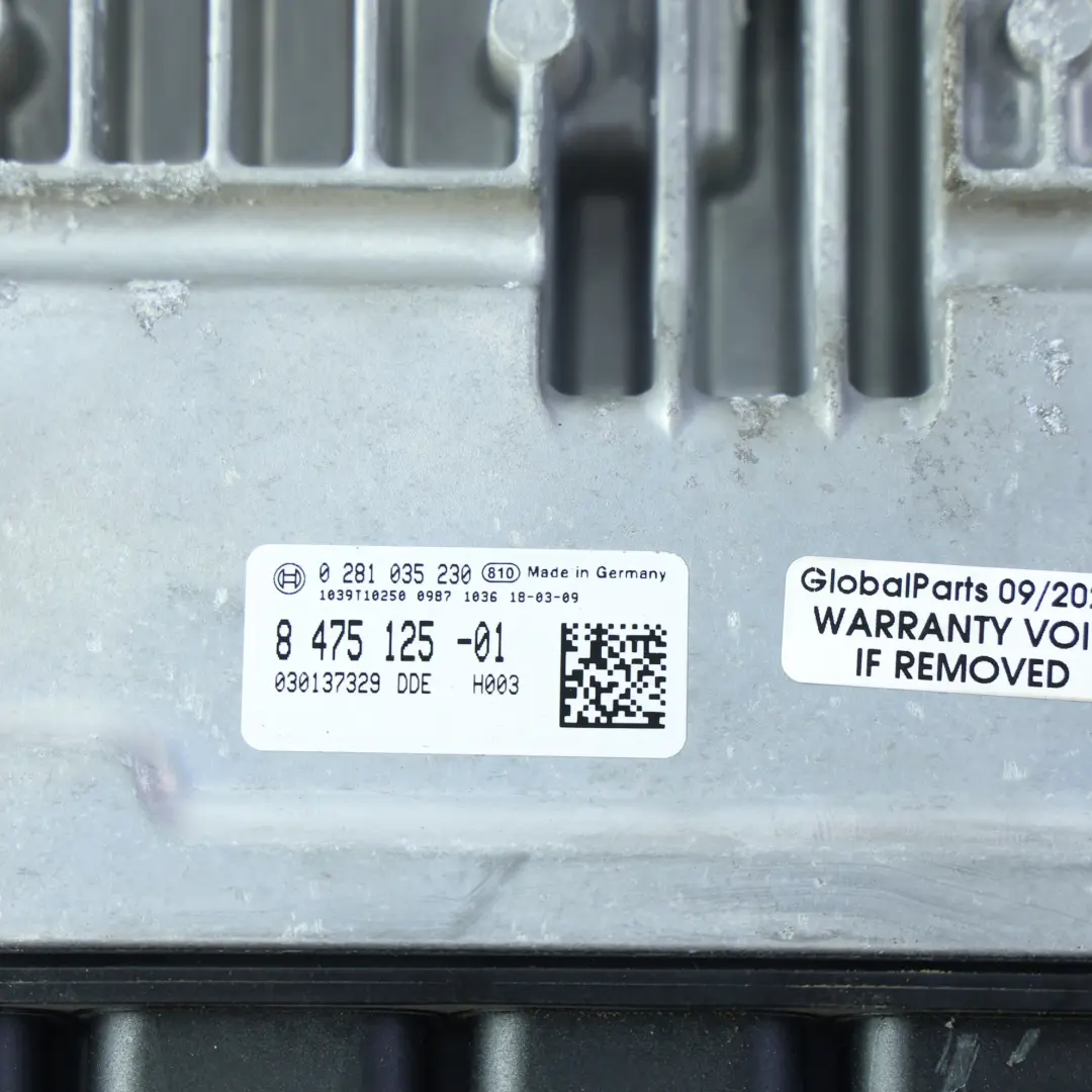 BMW X1 F48 B47 190HP Kit Centralina Motore 1.5 Diesel Automatico - SKU 8475125-1 - Numero di parte 8475125