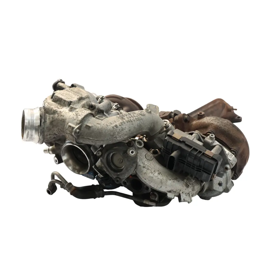N57Z Turbocharger Part Housing Cold Intake Charge Side to BMW F30 F31 F32 with Part number 8508092 BMW F30 F31 F32 N57Z Turbocharger Part Housing Cold Intake Charge Side - SKU 8508092-2 - Part number 8508092