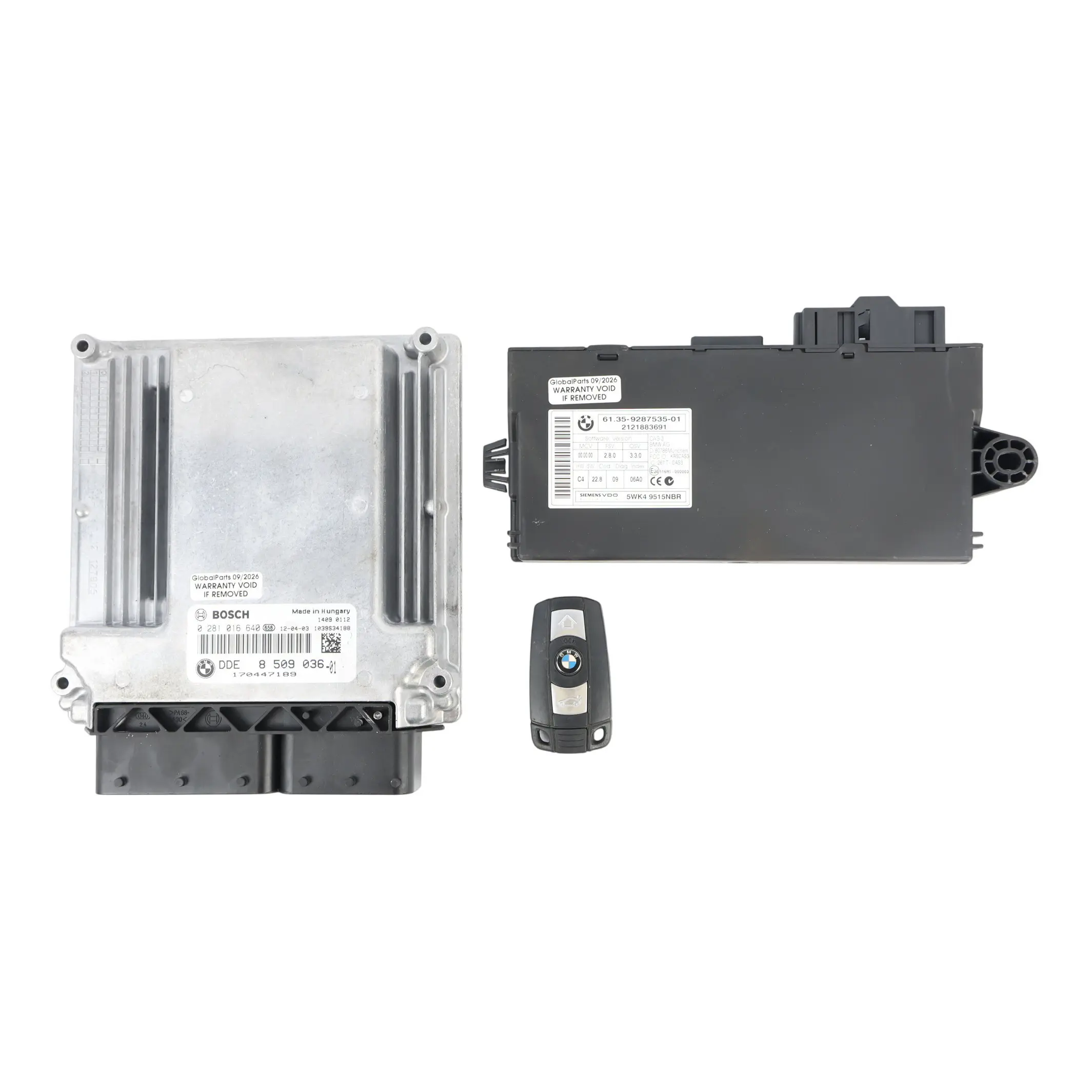 BMW E92 LCI Kit ECU Motor 3.0 Diesel 335d M57N2 306D5 Automático 8509036