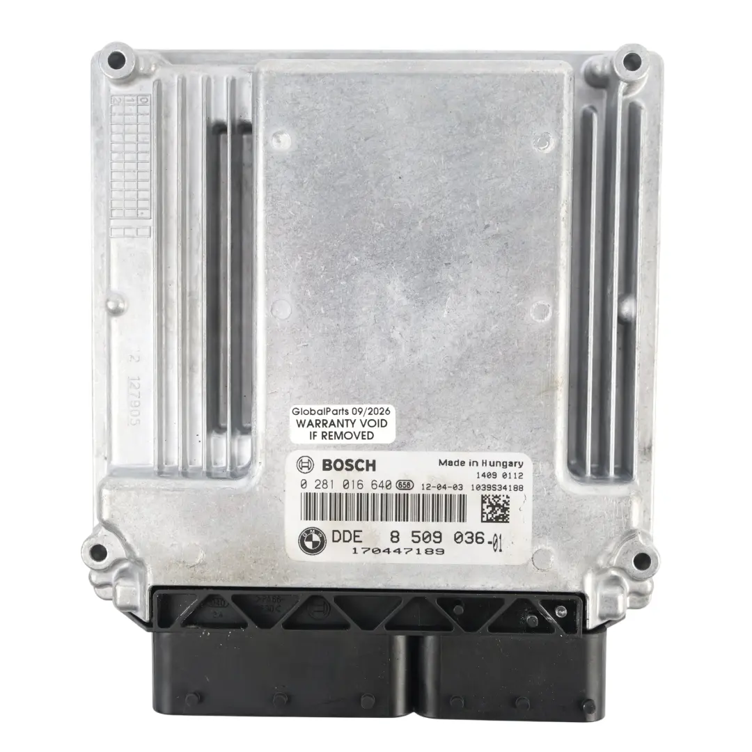 Kit ECU Motor 3.0 Diesel 335d M57N2 306D5 Automático para BMW E92 LCI con número de pieza 8509036 BMW E92 LCI Kit ECU Motor 3.0 Diesel 335d M57N2 306D5 Automático - SKU 8509036-9 - Número de pieza 8509036