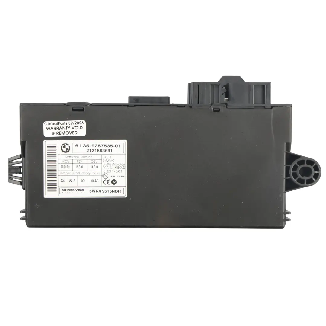 Kit ECU Motor 3.0 Diesel 335d M57N2 306D5 Automático para BMW E92 LCI con número de pieza 8509036 BMW E92 LCI Kit ECU Motor 3.0 Diesel 335d M57N2 306D5 Automático - SKU 8509036-9 - Número de pieza 8509036