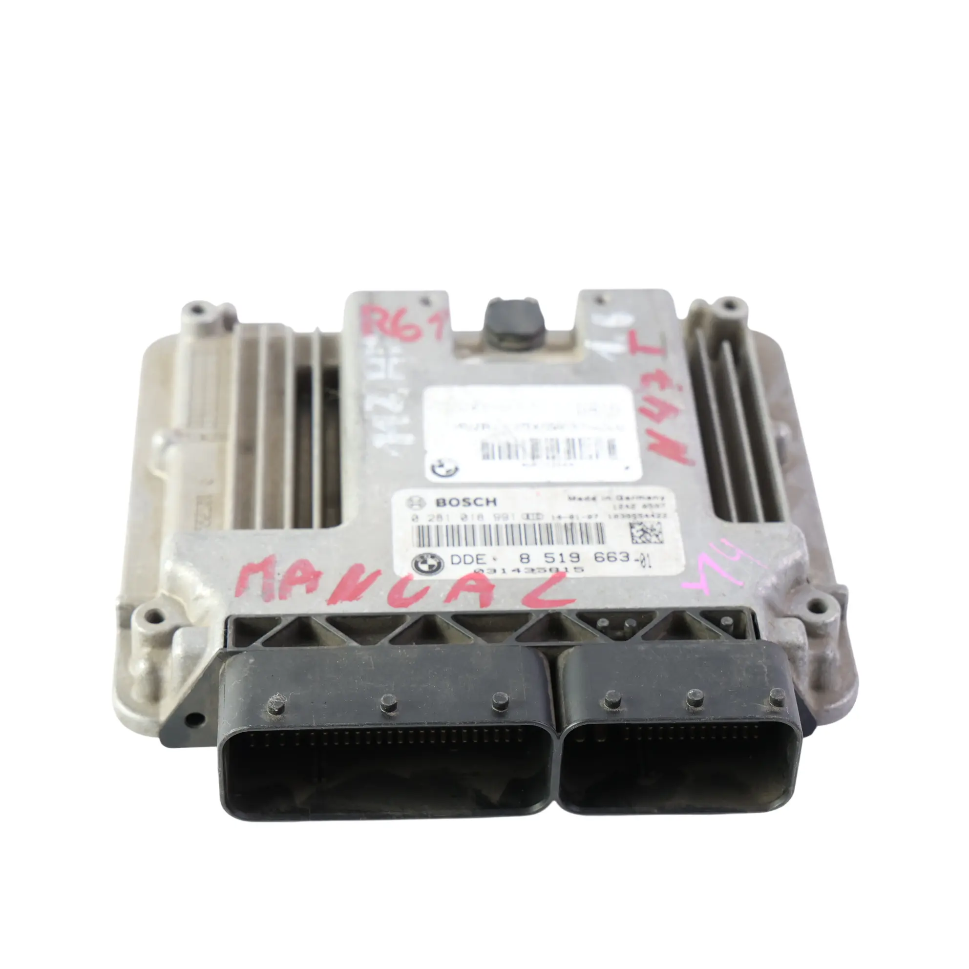 Mini D R56 LCI R60 N47N 112HP Dieselmotor Einheit ECU DDE 8519663 Schaltgetriebe