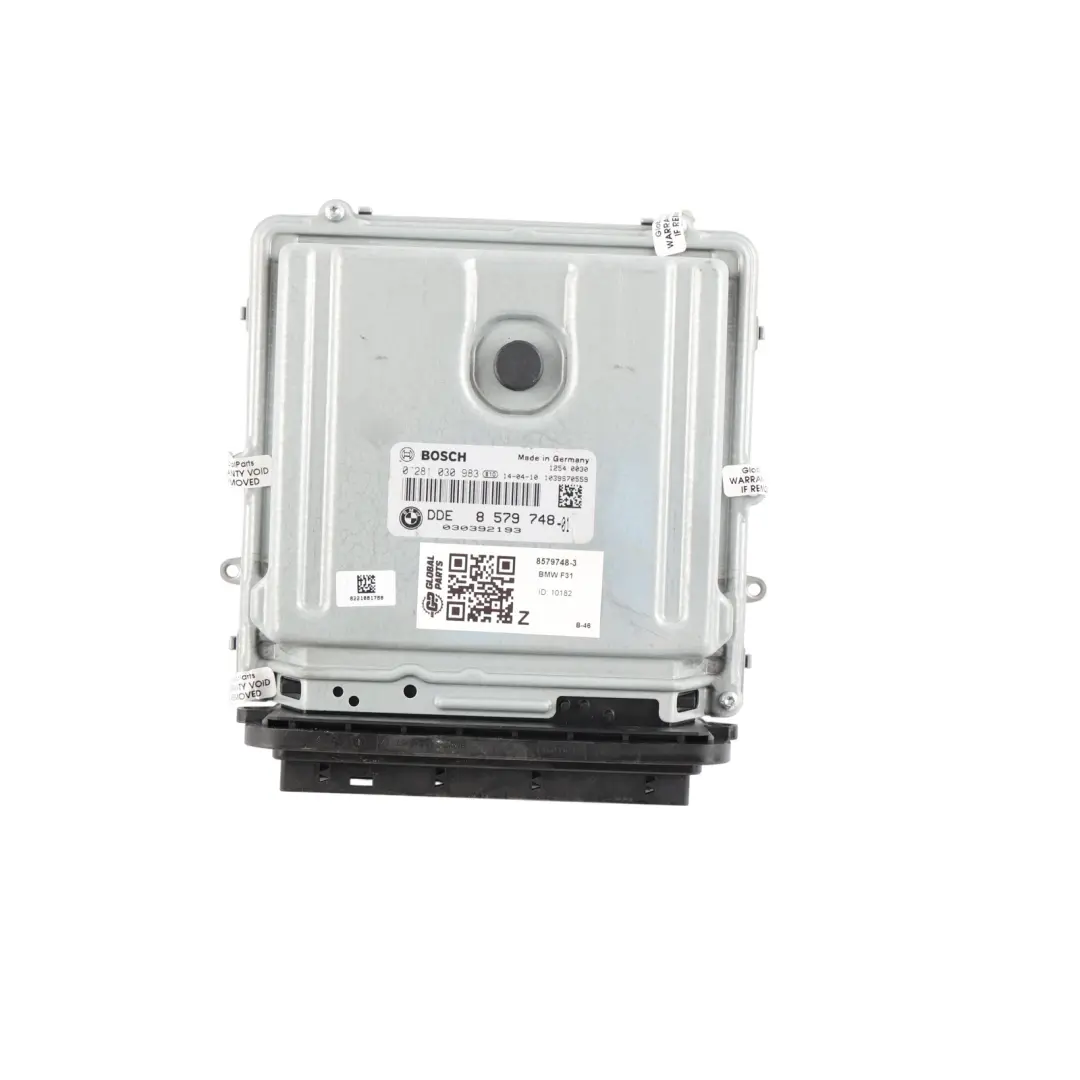BMW F30 F31 N57Z xDrive 313HP Engine Control Unit ECU DDE Kit Automatic - SKU 8579748-3 - Part number 8579748