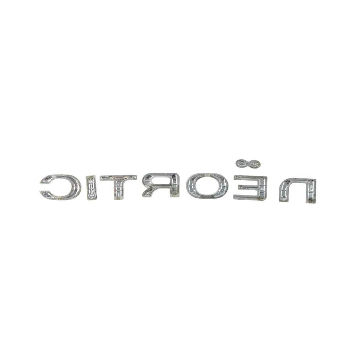 Citroën C4 Grand Picasso Boot Lid Lettering Badge Emblem Rear Logo - SKU 8665PR - Part number 8665PR