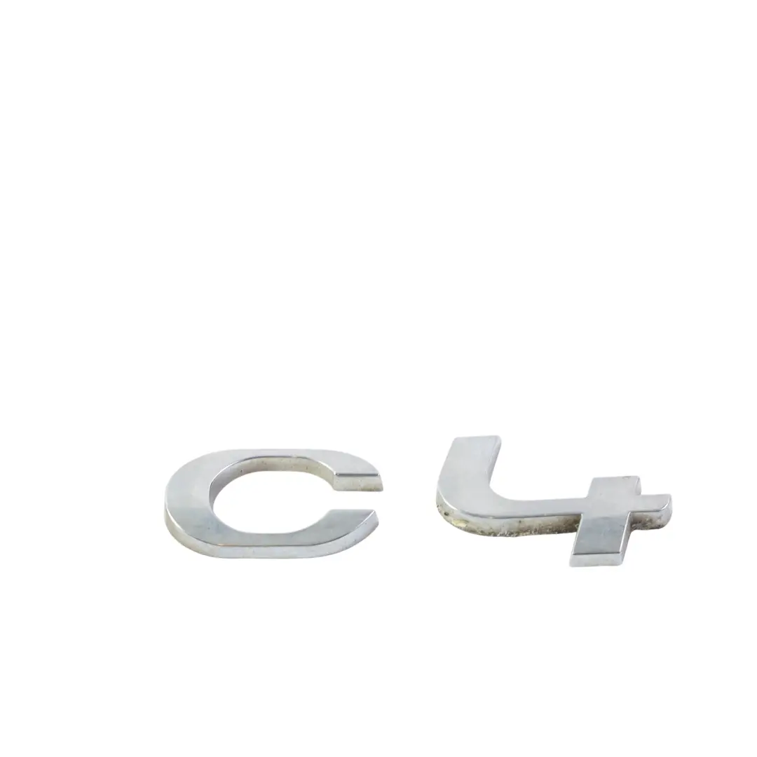 Citroën C4 Grand Picasso Boot Lid C4 Badge Lettering Emblem Rear Logo - SKU 8665PS - Part number 8665PS